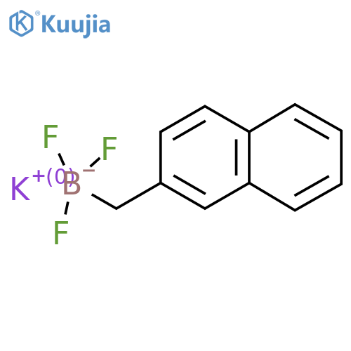 Potassium trifluoro(naphthalen-2-ylmethyl)borate structure