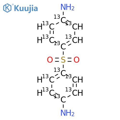 Dapsone-13C12 structure