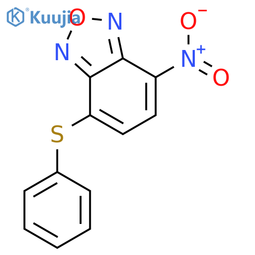 2,1,3-Benzoxadiazole,4-nitro-7-(phenylthio)- structure