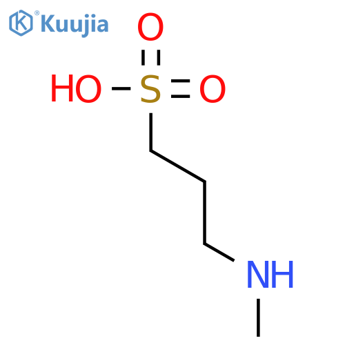 3-(Methylamino)propane-1-sulfonic Acid structure