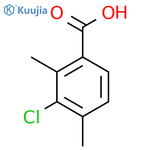 3-Chloro-2,4-dimethylbenzoic acid structure