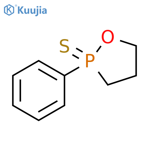 1,2-Oxaphospholane, 2-phenyl-, 2-sulfide structure
