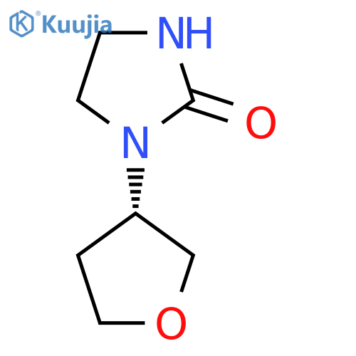 (S)-1-(TETRAHYDROFURAN-3-YL)IMIDAZOLIDIN-2-ONE structure