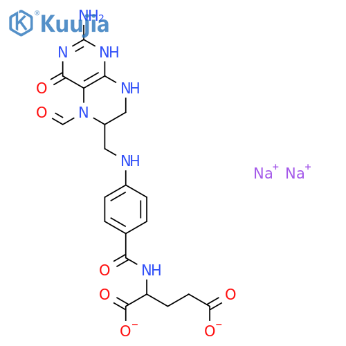 Disodiumfolinate structure
