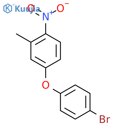 4-(4-Bromophenoxy)-2-methyl-1-nitrobenzene structure