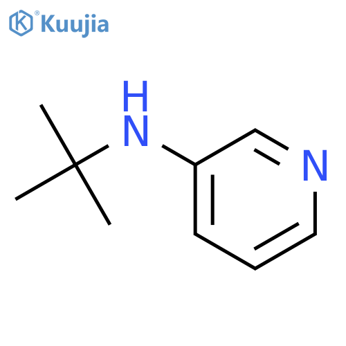 3-Pyridinamine,N-(1,1-dimethylethyl)- structure