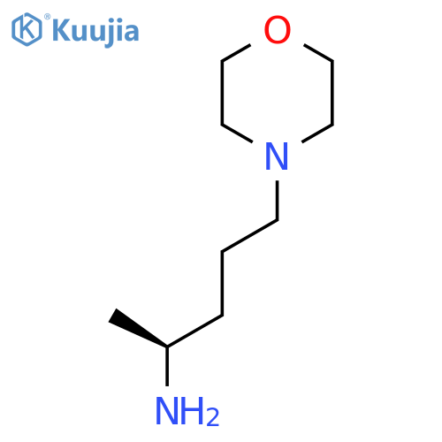 (2S)-5-(morpholin-4-yl)pentan-2-amine structure
