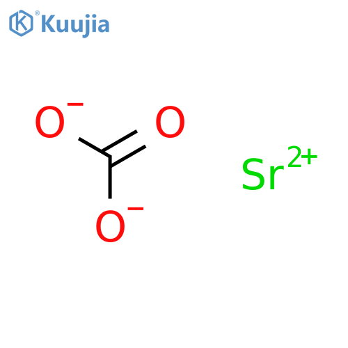 Strontium carbonate structure