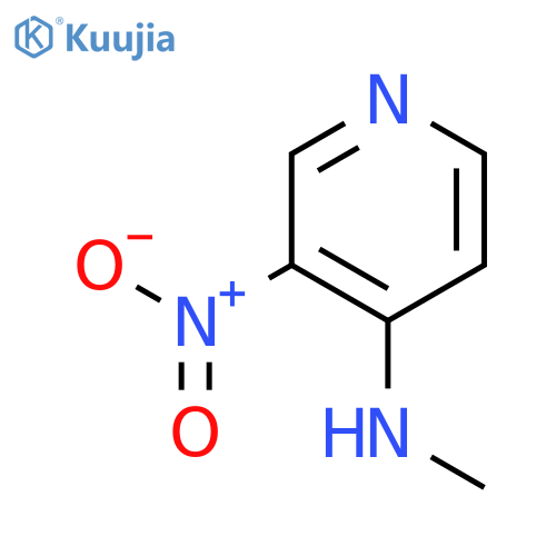 4-(Methylamino)-3-nitropyridine structure