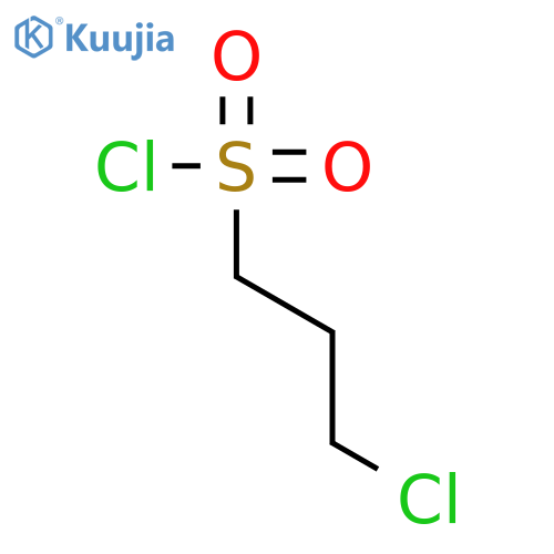 3-chloropropane-1-sulfonyl chloride structure