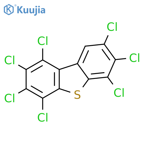 Dibenzothiophene, 1,2,3,4,6,7,8-heptachloro- structure