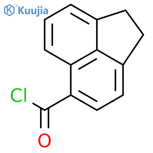 1,2-dihydroacenaphthylene-5-carbonyl chloride structure