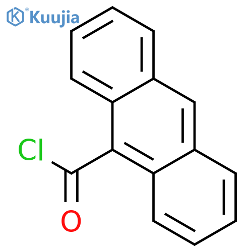 Anthracene-9-carbonyl Chloride structure