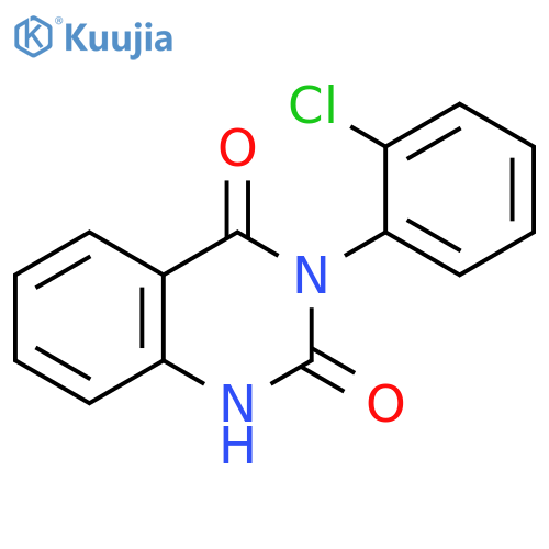 2,4(1H,3H)-Quinazolinedione, 3-(2-chlorophenyl)- structure
