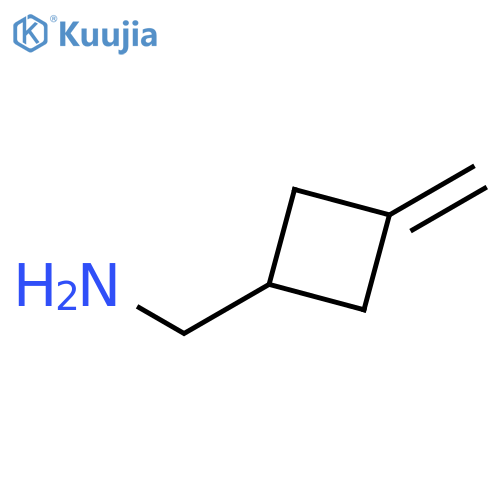 (3-methylidenecyclobutyl)methanamine structure