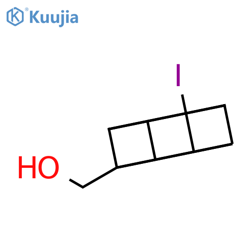 Pentacyclo[4.2.0.02,5.03,8.04,7]octanemethanol, 4-iodo- structure