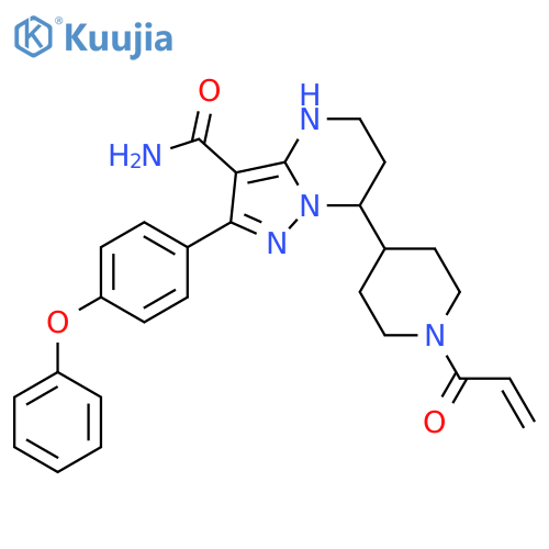 (±)-Zanubrutinib structure