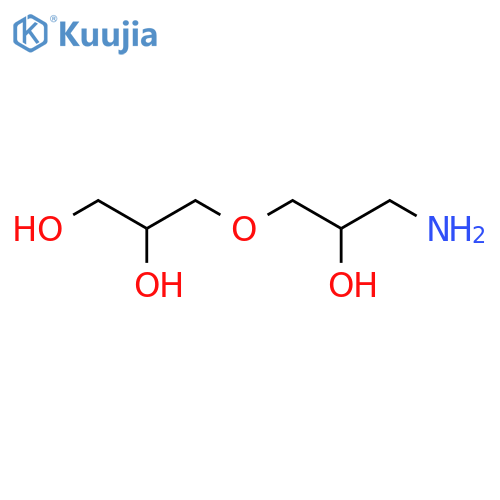 3-(3-Amino-2-hydroxypropoxy)-1,2-propanediol structure