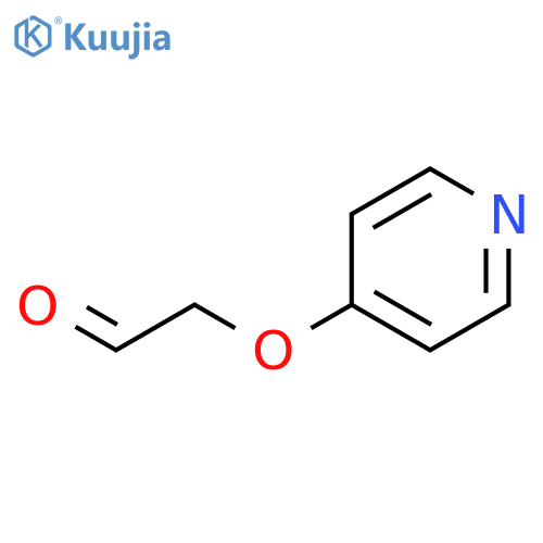 Acetaldehyde,2-(4-pyridinyloxy)- structure