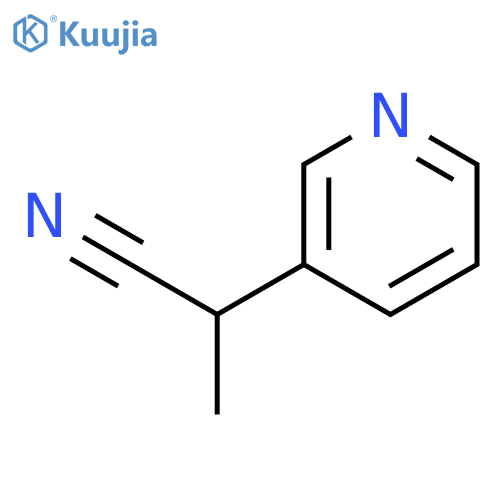 3-Pyridineacetonitrile,a-methyl- structure
