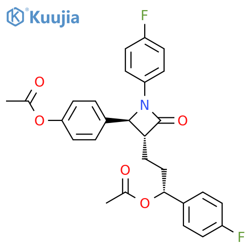 Ezetimibe Diacetate structure