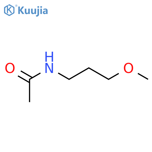 Acetamide,N-(3-methoxypropyl)- structure