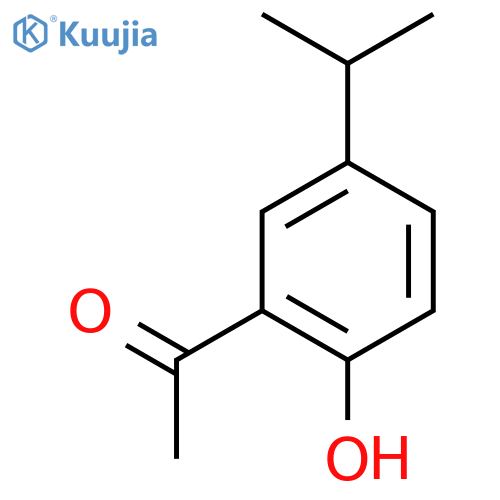 2'-Hydroxy-5'-isopropylacetophenone structure