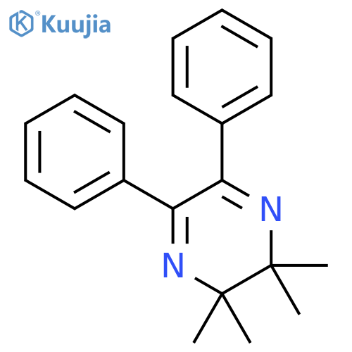 Pyrazine,2,3-dihydro-2,2,3,3-tetramethyl-5,6-diphenyl- structure