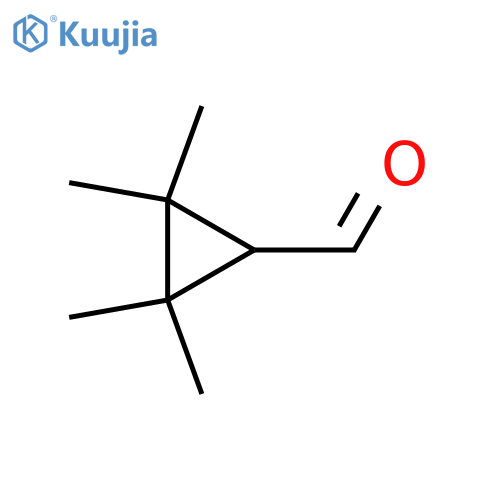 2,2,3,3-tetramethylcyclopropane-1-carbaldehyde structure
