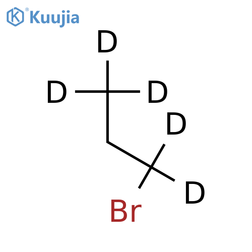 1-Bromopropane-1,1,3,3,3-d5 structure
