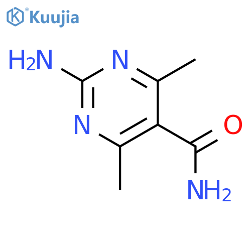 5-Pyrimidinecarboxamide,2-amino-4,6-dimethyl- structure