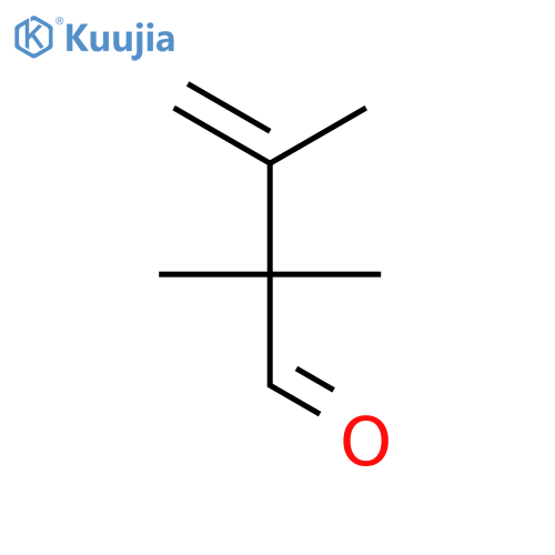 2,2,3-trimethylbut-3-enal structure