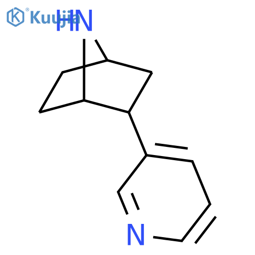 7-Azabicyclo[2.2.1]heptane, 2-(3-pyridinyl)- structure