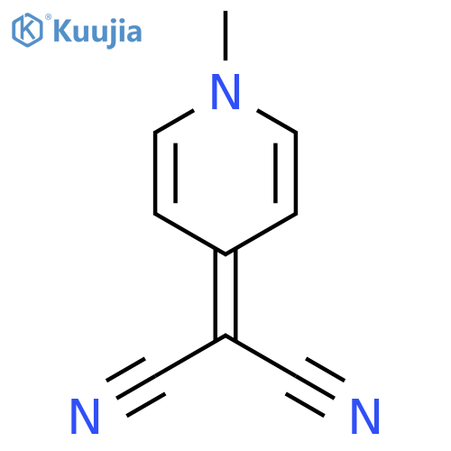 Propanedinitrile, (1-methyl-4(1H)-pyridinylidene)- structure