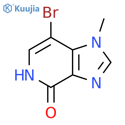 7-Bromo-1-methyl-1H-imidazo[4,5-c]pyridin-4(5H)-one structure