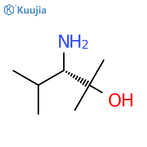 (S)-3-amino-2,4-dimethylpentan-2-ol structure