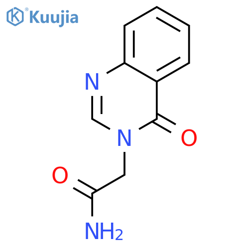 2-(4-oxo-3,4-dihydroquinazolin-3-yl)acetamide structure