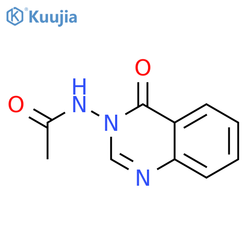 Acetamide,N-(4-oxo-3(4H)-quinazolinyl)- structure