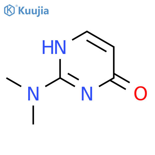 2-(dimethylamino)pyrimidin-4-ol structure