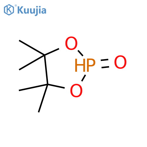 4,4,5,5-Tetramethyl-1,3,2-dioxaphospholane 2-Oxide structure