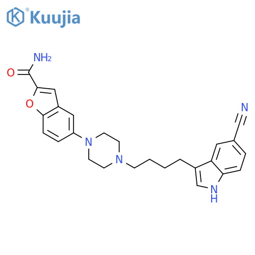 Vilazodone structure