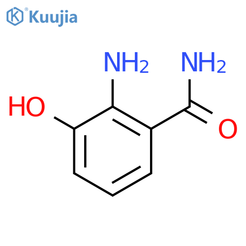 2-Amino-3-hydroxybenzamide structure