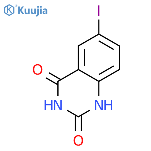 6-Iodo-1H-quinazoline-2,4-dione structure