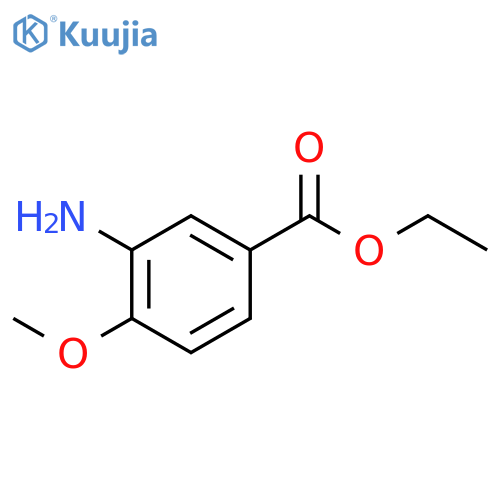 Ethyl 3-amino-4-methoxybenzoate structure