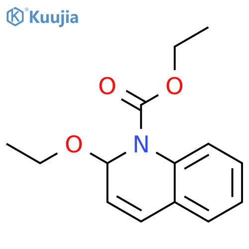 ethyl 2-ethoxy-1,2-dihydroquinoline-1-carboxylate structure