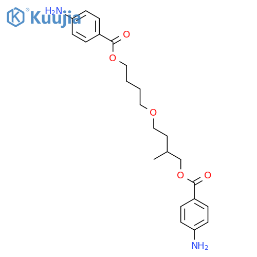 4-(4-((4-Aminobenzoyl)oxy)-3-methylbutoxy)butyl 4-aminobenzoate structure