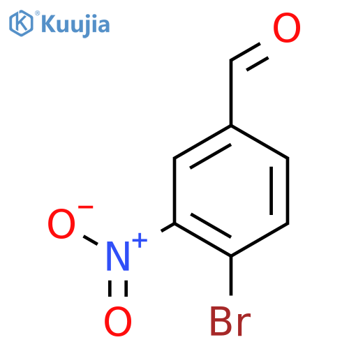 4-Bromo-3-nitrobenzaldehyde structure