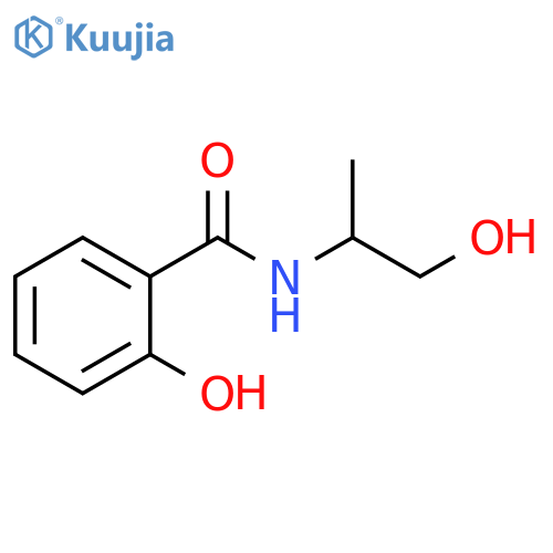 2-hydroxy-N-(1-hydroxypropan-2-yl)benzamide structure