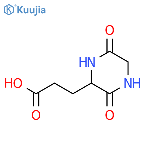 Cyclo(-Gly-L-Glu) structure