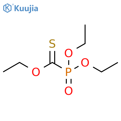 Phosphinecarbothioic acid, 1,1-diethoxy-, O-ethyl ester, 1-oxide structure